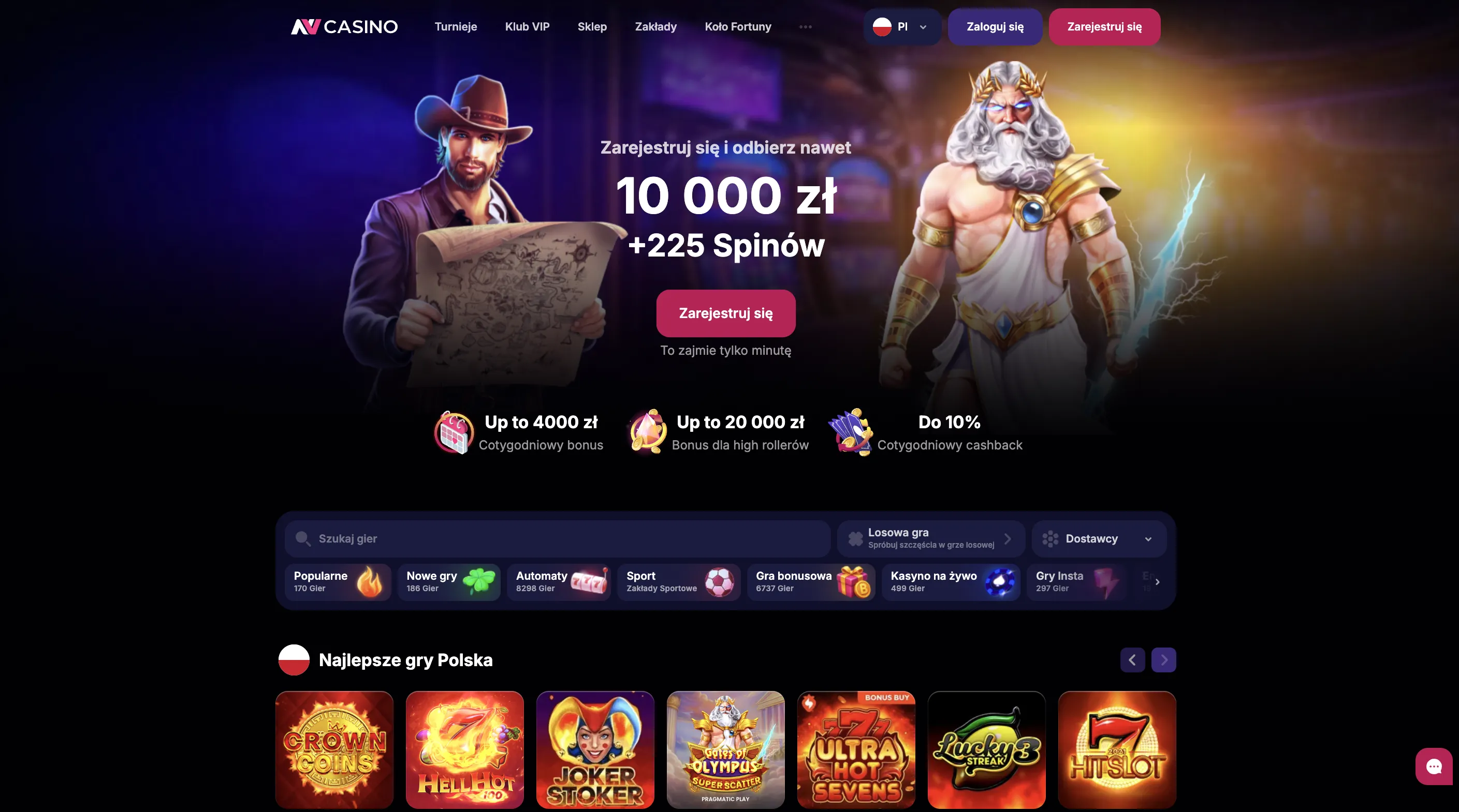 Aktualne kody promocyjne NV Casino